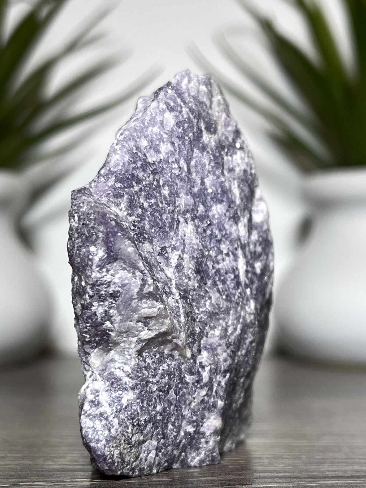 PURPLE LEPIDOLITE ROUGH – Mineral Specimen Mica Lavender Lilac Chakra Decor