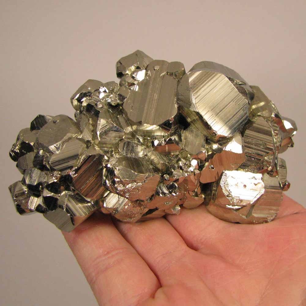 4.2″ PYRITE Crystals Cluster – Peru