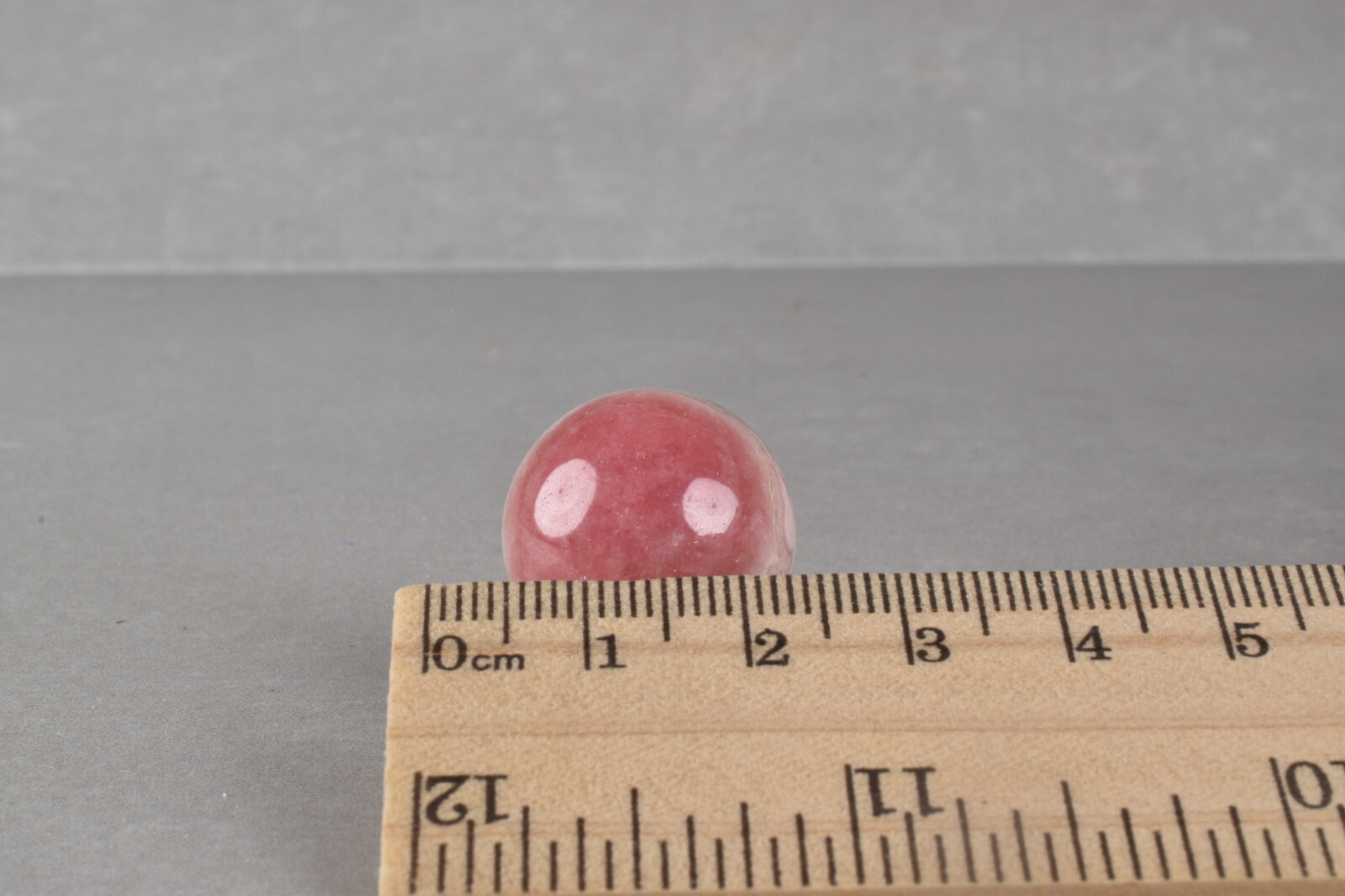 Small Rhodochrosite Sphere AA from Argentina 2.0 cm # 20241