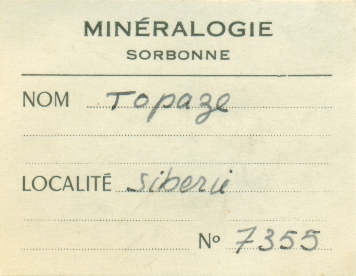 Melanson TN Collection Topaz Siberia, Russia 1212-7428