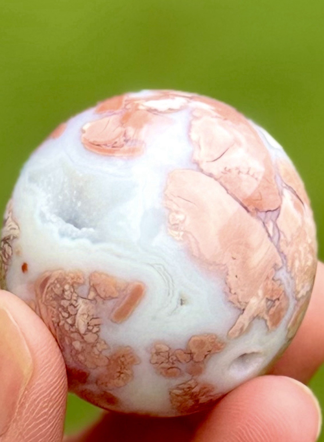 Cotton Candy Agate Sphere 40mm/87g