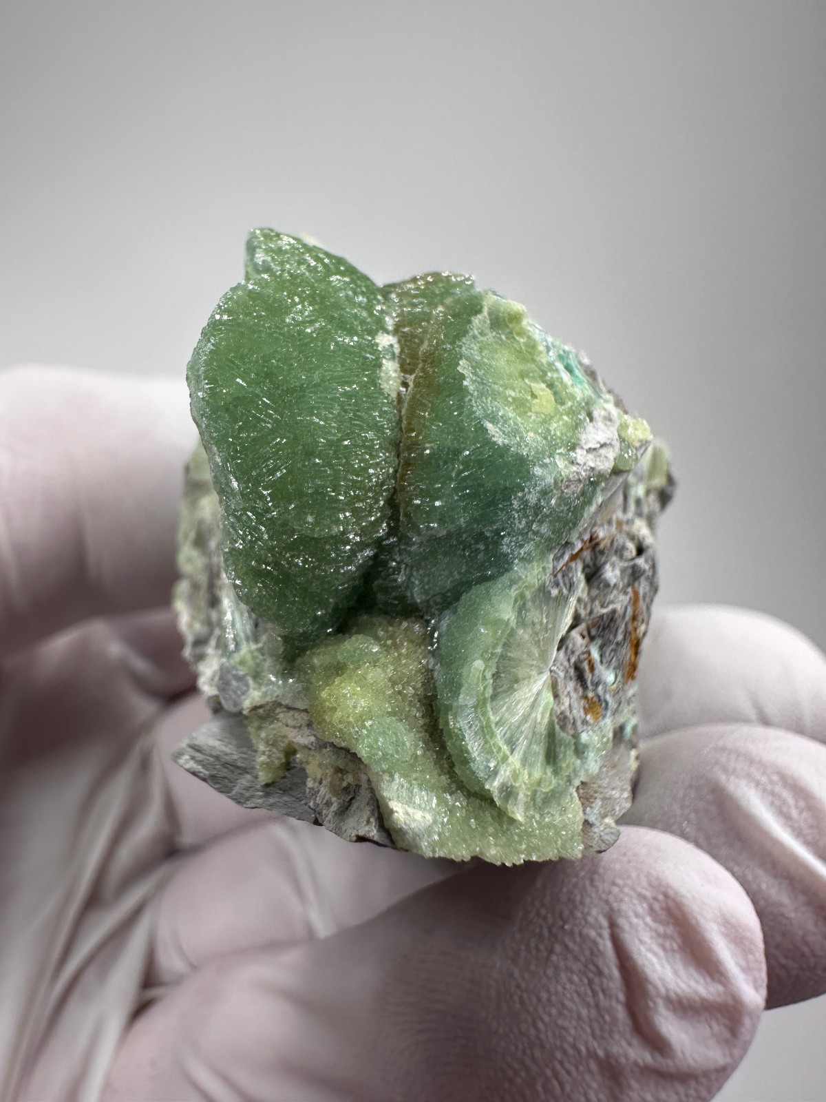 Beautiful Large RARE GREEN Wavellite Specimen from Arkansas