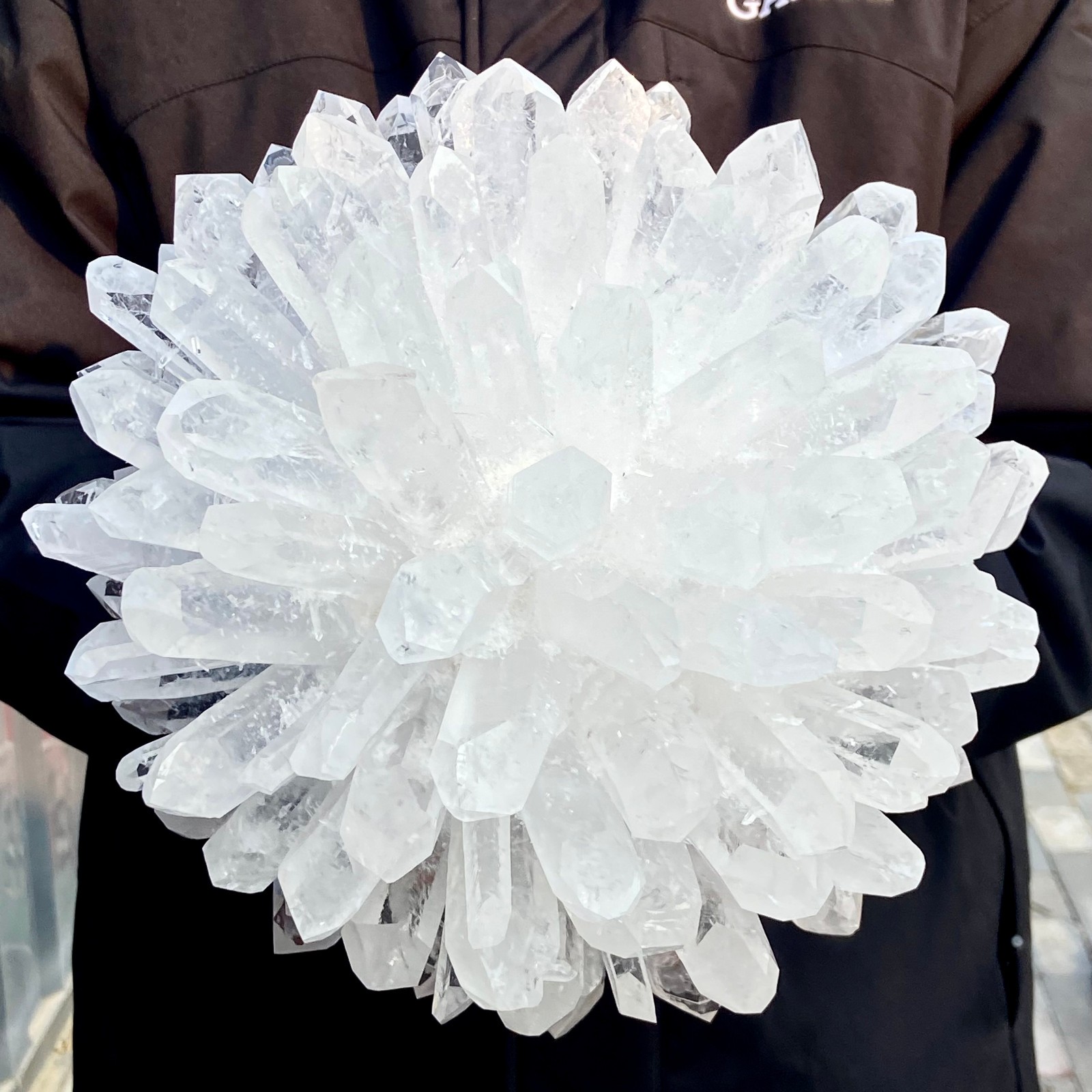 14.44LB Natural White Clear Quartz Crystal Cluster Rock Stone Specimens Reik