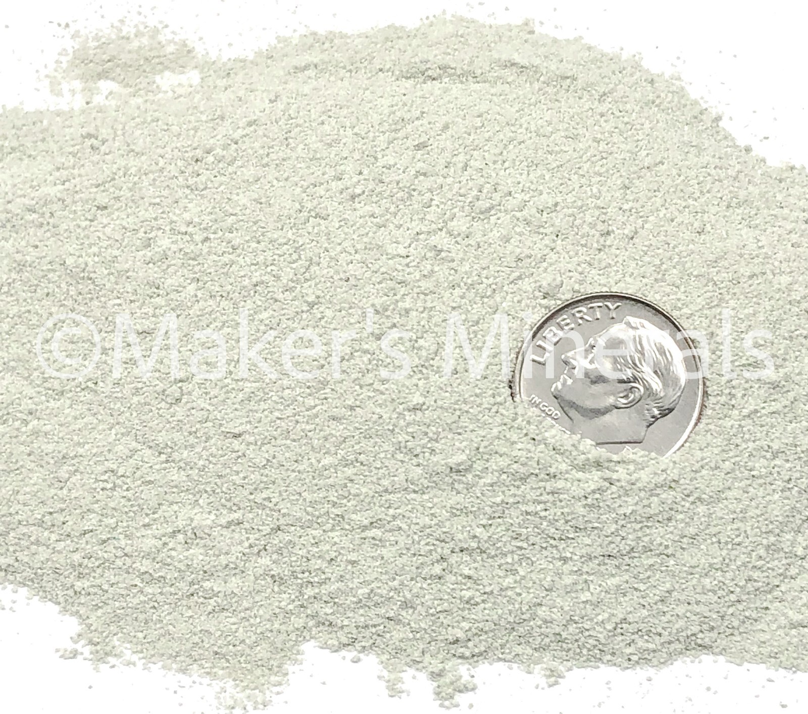 Crushed Green Vesuvianite (California Jade) Powder for Resin Art & Jewelry