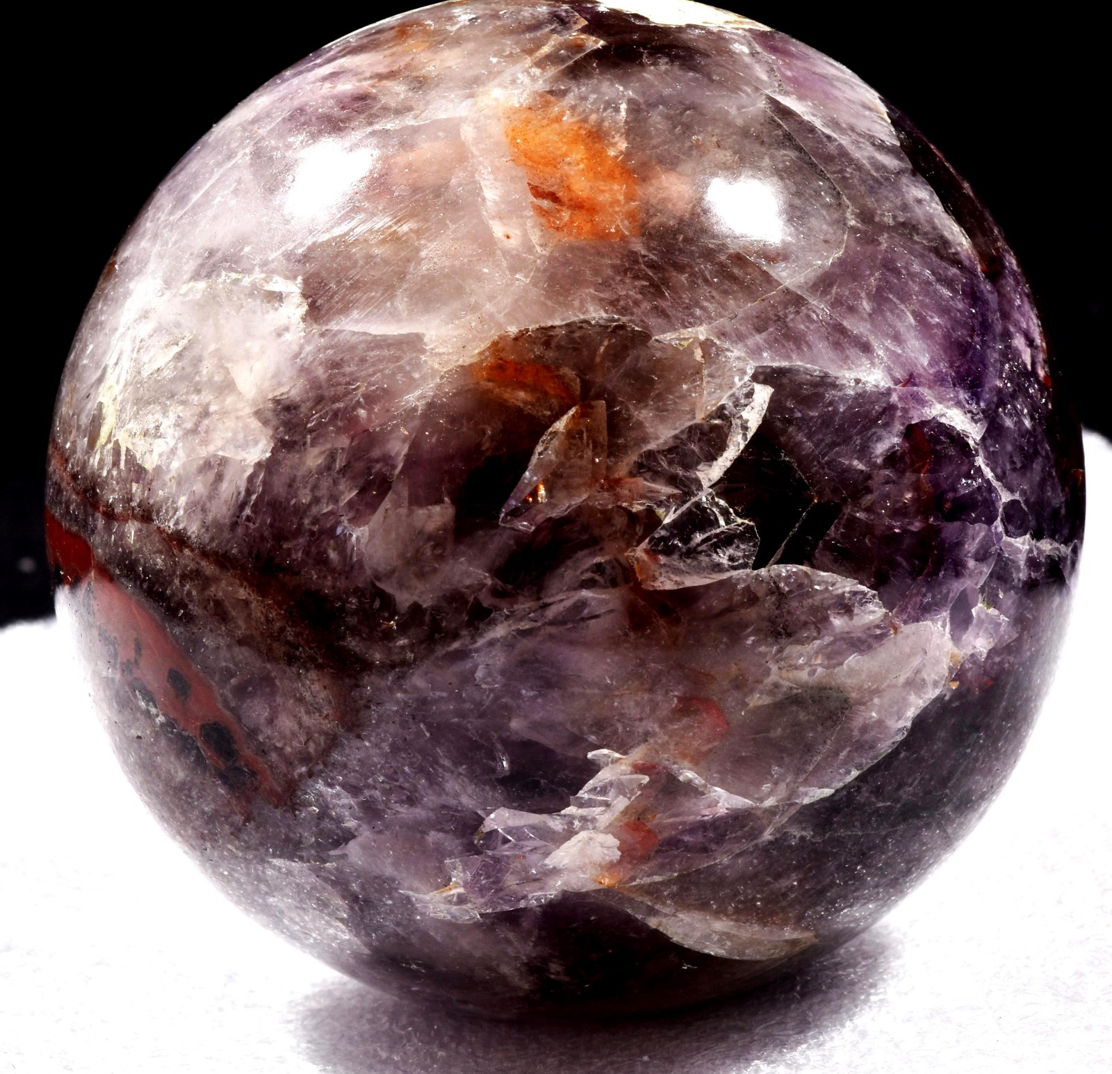 Super seven melody stone chevron sphere psychic spiritual elevation#1013