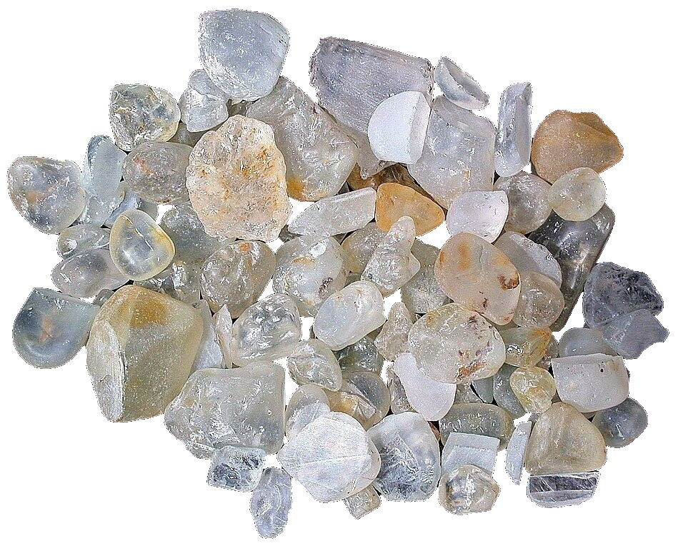 One Pound Alluvial Brazilian Topaz Craft Grade Aluuvial Crystal CLOSEOUT