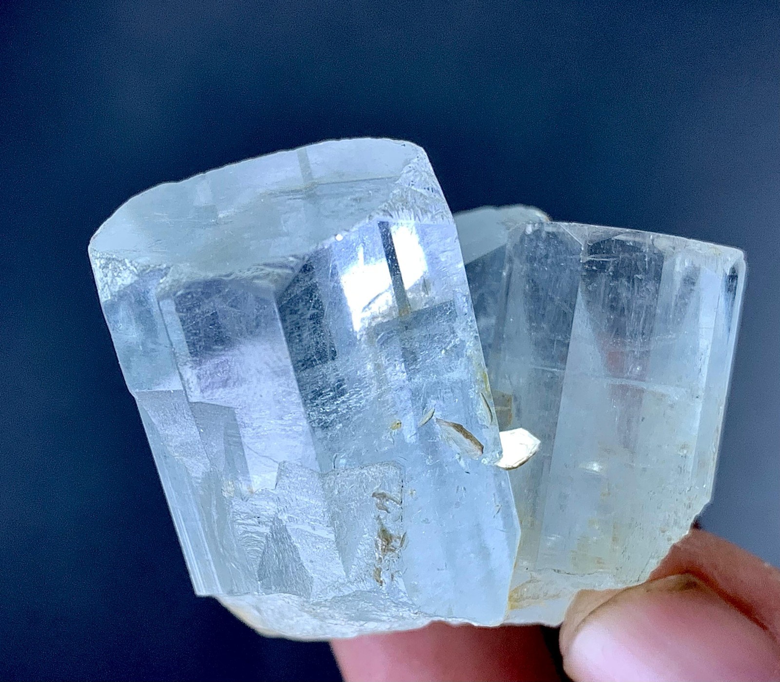 293Carat Top Quality Aquamarine Crystal From Skardu Pakistan.Rare Color