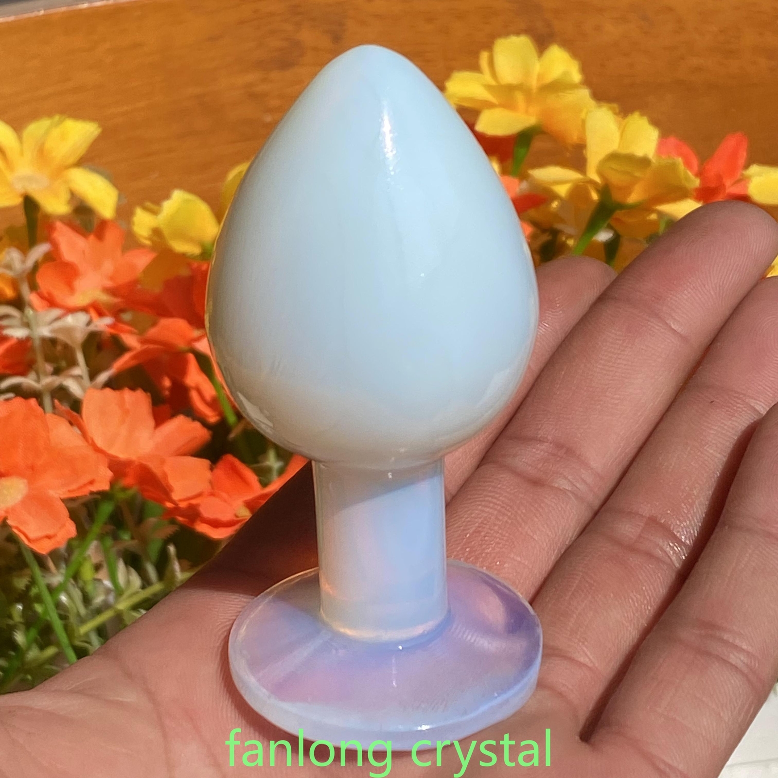 wholesale 3.2″ Natural Crystal Massage Yoni Wand for Women Gift