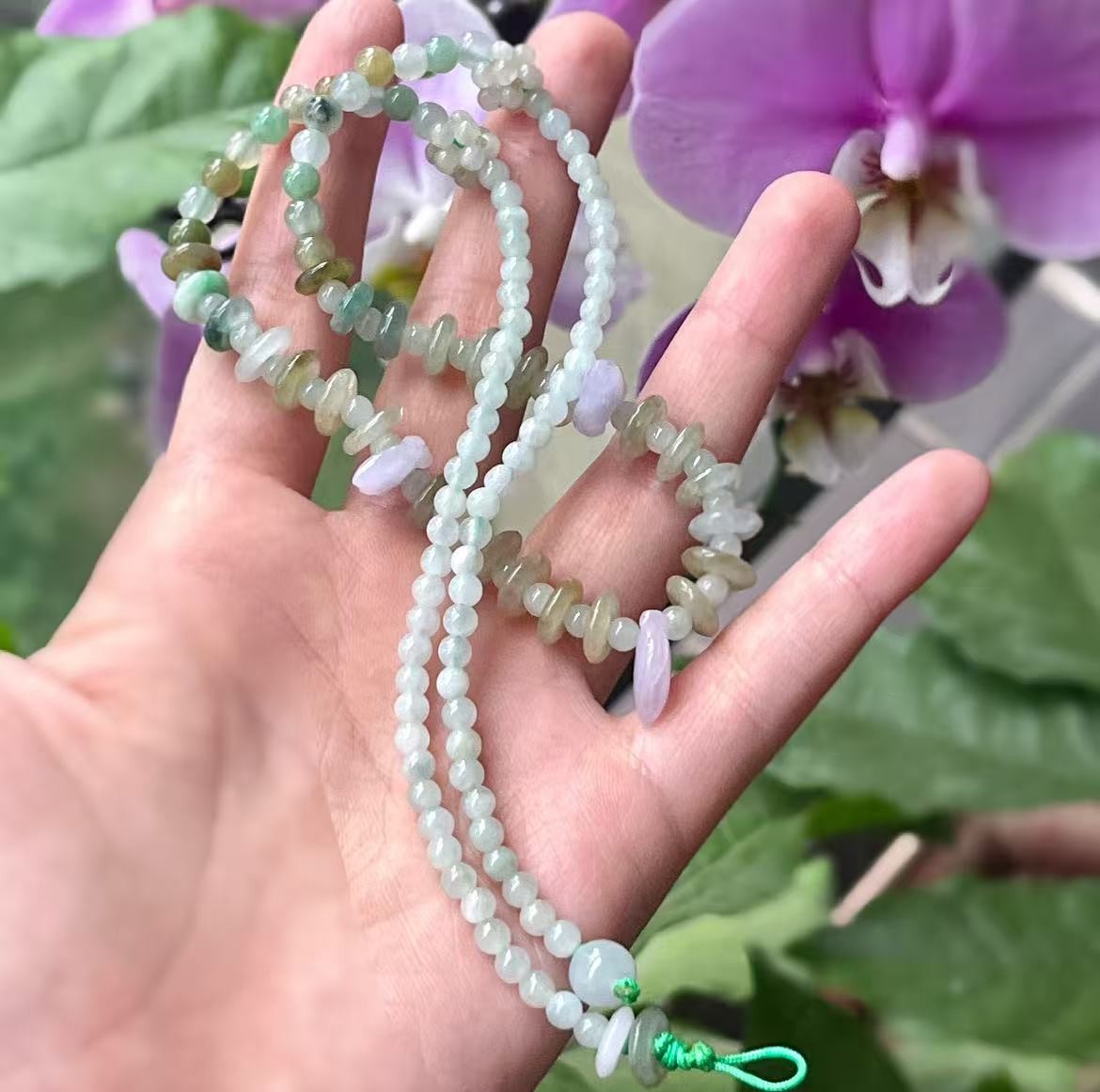 One Of A Kind Handmade Grade A Burma Jadeite Necklace Luxury Collector Jewelry