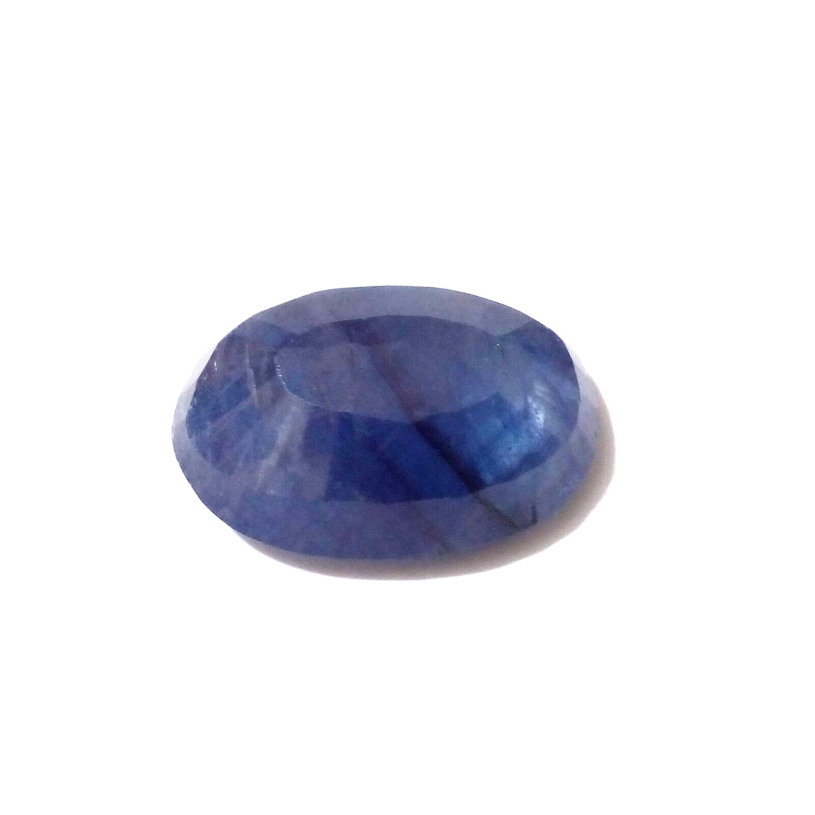 100%Natural Ultimate Blue Sapphire Oval Shape 6.39 Crt Faceted Loose Gemstone