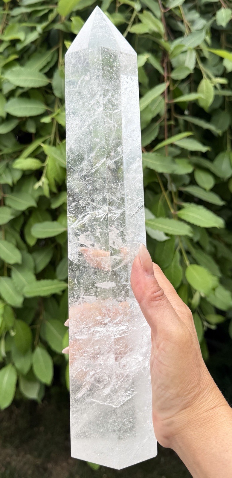 Wholesale Lot 2-3 Pcs Clear Quartz Tower Obelisk Point natural Crystal Energy