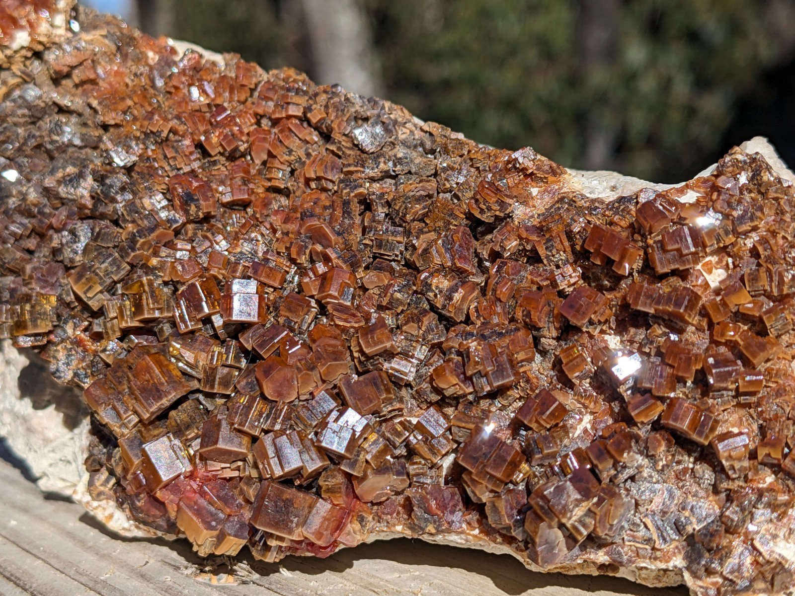 Large Vanadinite 2lb 5oz Deep Cherry Red Displays Well Morocco