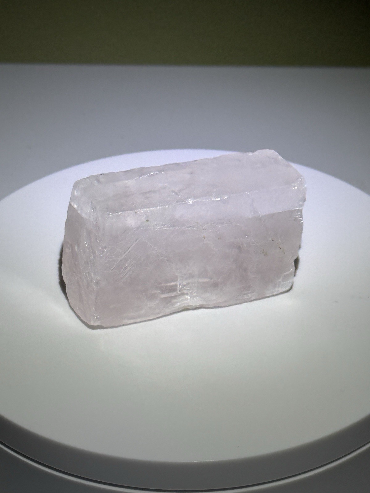 STUNNING Iceland Spar Calcite Crystal Specimen w/ Terlingua-like Fluorescence