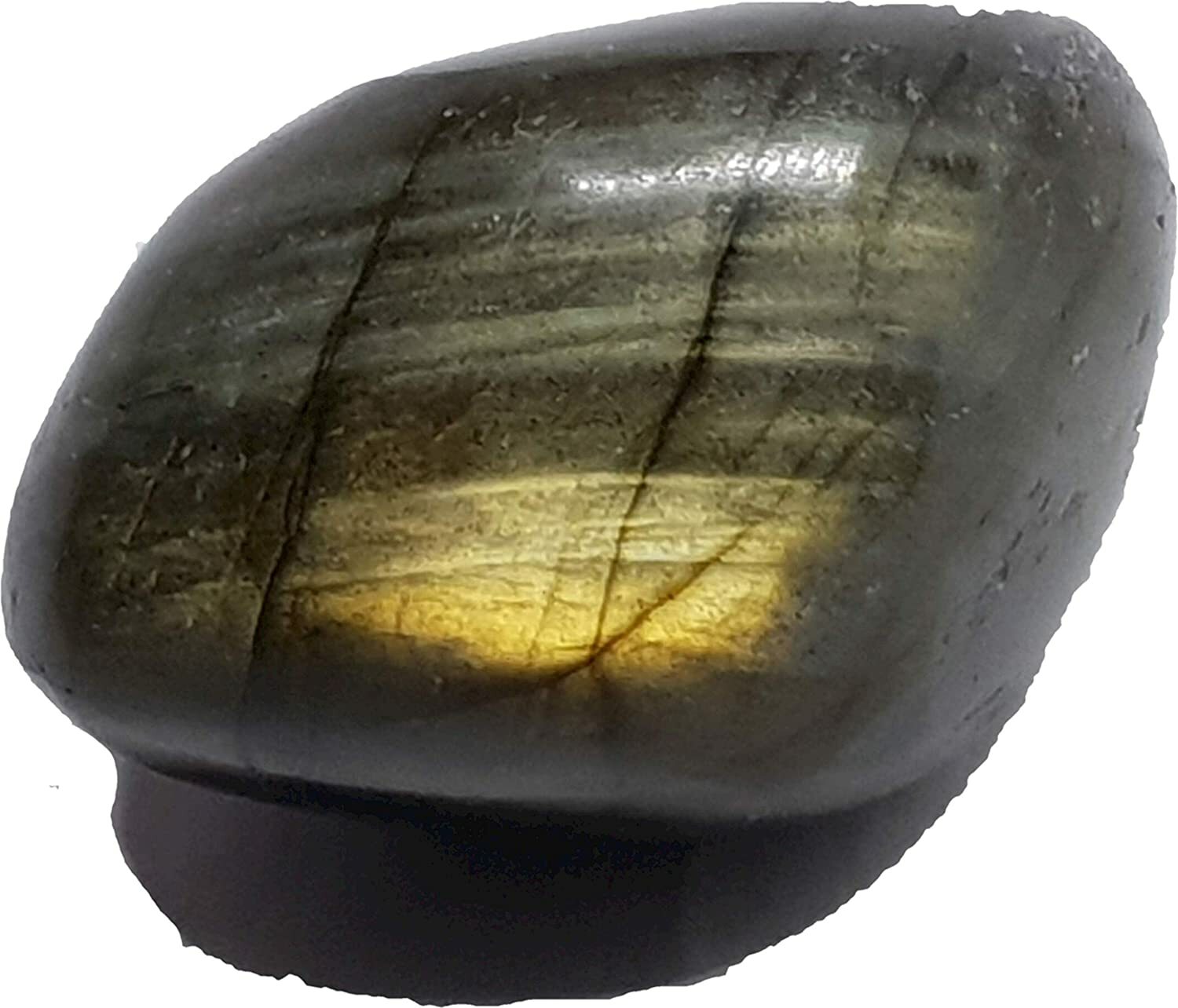 Labradorite Polished Gemstone AAA Crystal Madagascar 35 X 22 X 20mm 25g Lbr37
