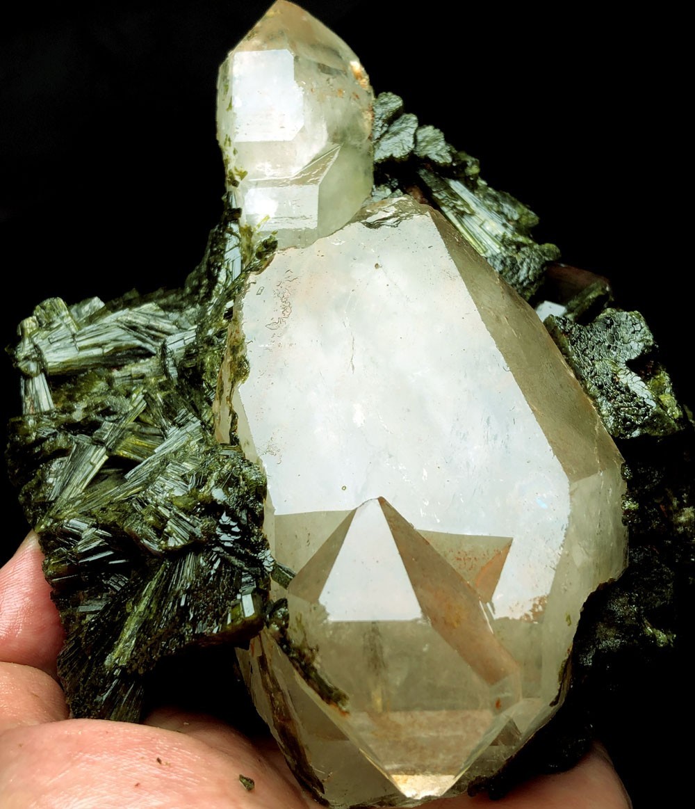 1968g Epidote Crystal Raw Rough Gems-Stone of Awareness&Cognitive Ability u40