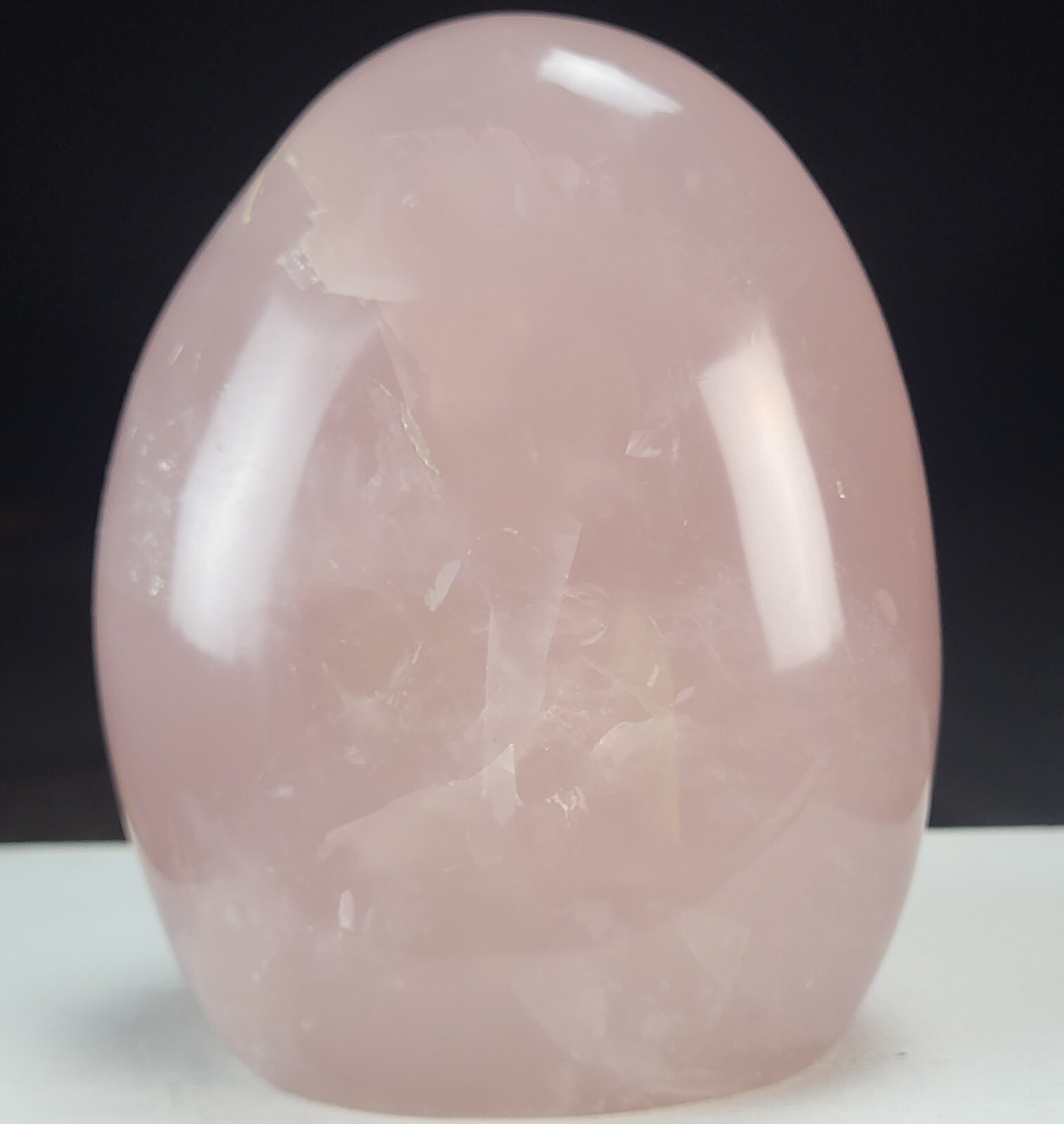 Rose Quartz Freeform Free Form Large Big Huge Tall Crystal Chakra Gemstone Nice!