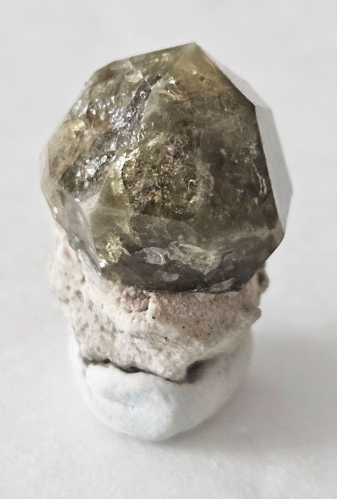 Glassy Green Grossular Garnet on Matrix – Vilyui, Siberia, Russia