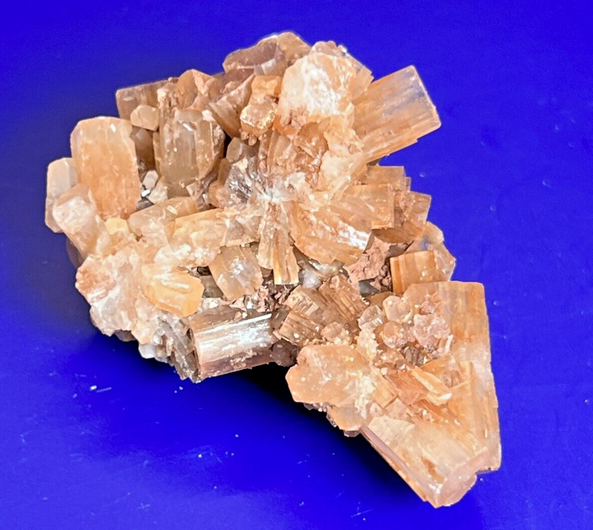 Aragonite Crystal Cluster Mineral Specimen from Morocco 64 grams