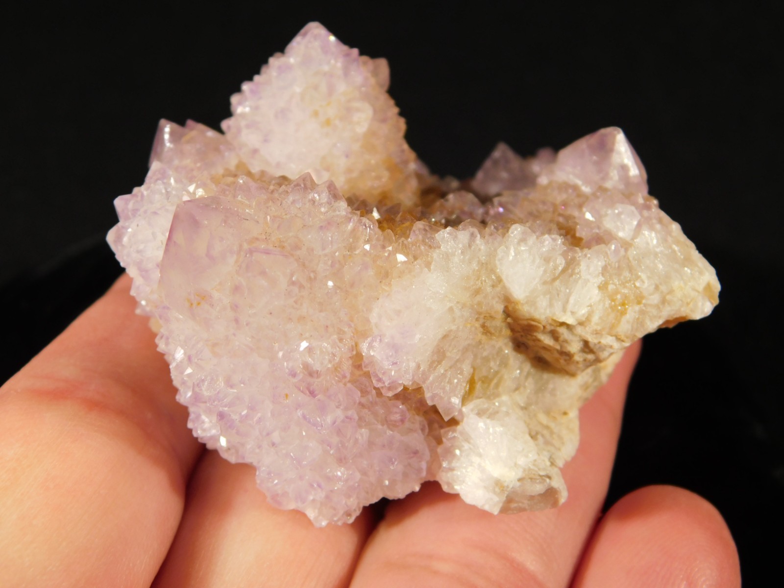 SPIRIT Quartz or CACTUS Quartz Amethyst Crystal Cluster Africa 85.5gr