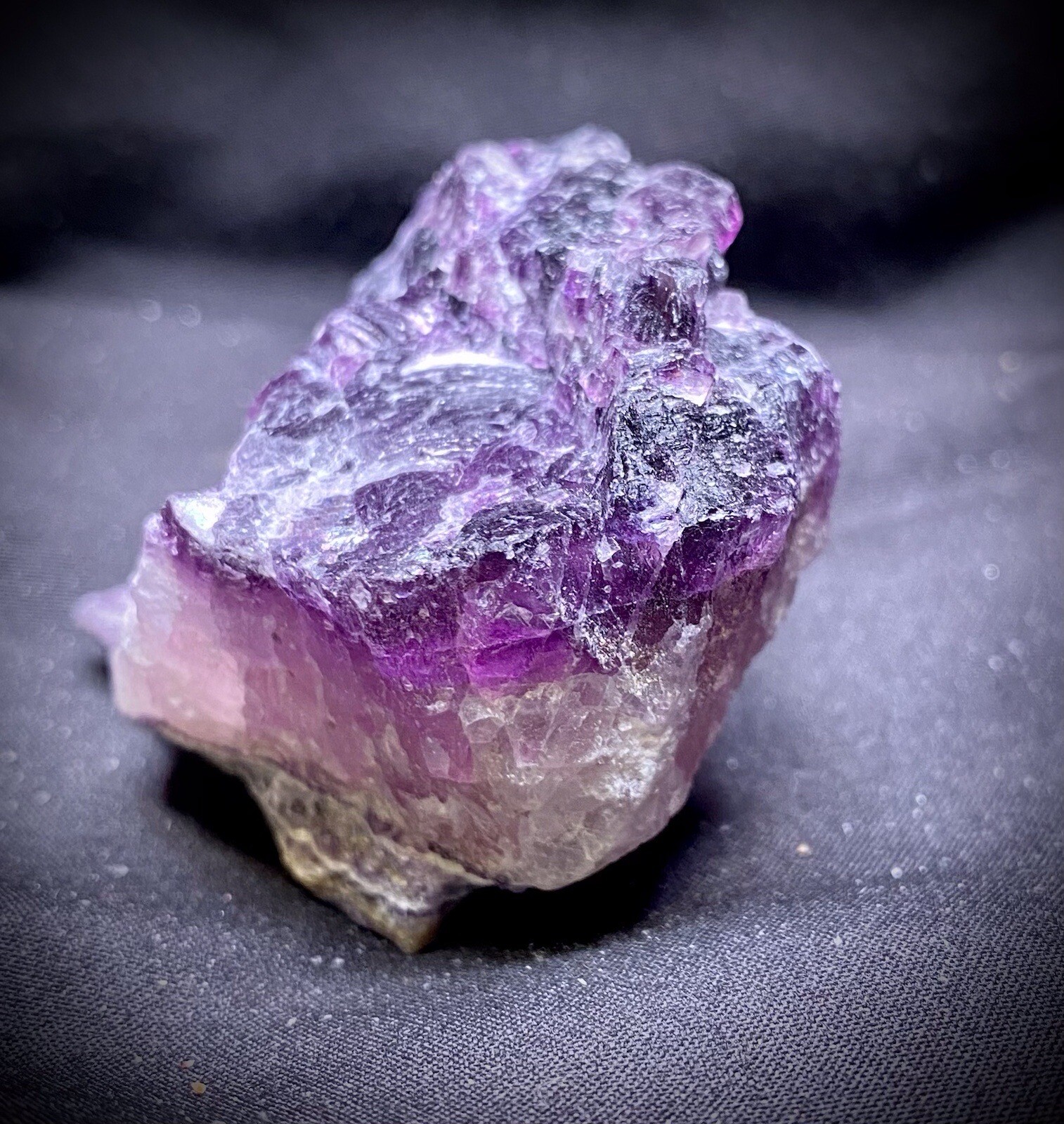 Raw Rainbow Fluorite Specimen