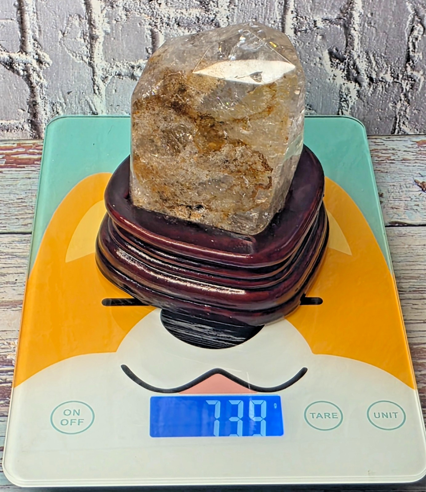 Natural Thousand Layer Garden Quartz Golden Healer Hunan China Rainbow Crystal