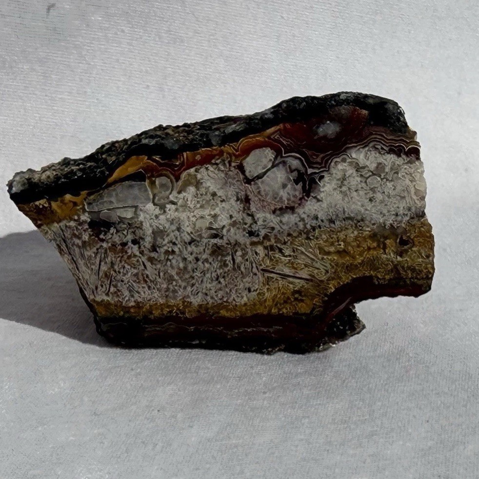 POLISHED MEXICAN CRAZY LACE ~2.0 ounces/57 grams