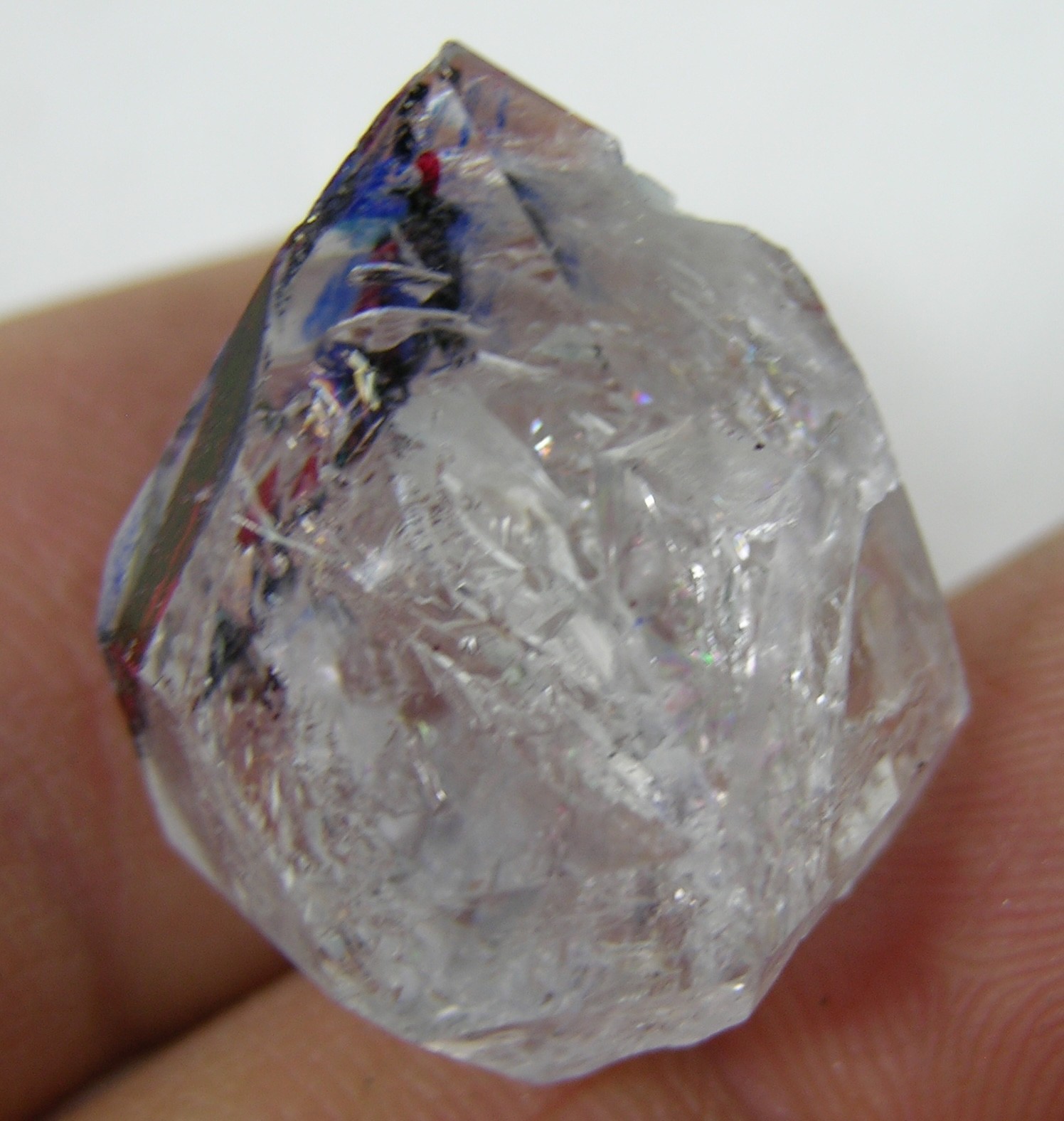 #2 Pakistan 18.85ct 100% Natural Enhydro Quartz Crystal Specimen 22.00mm 3.75g