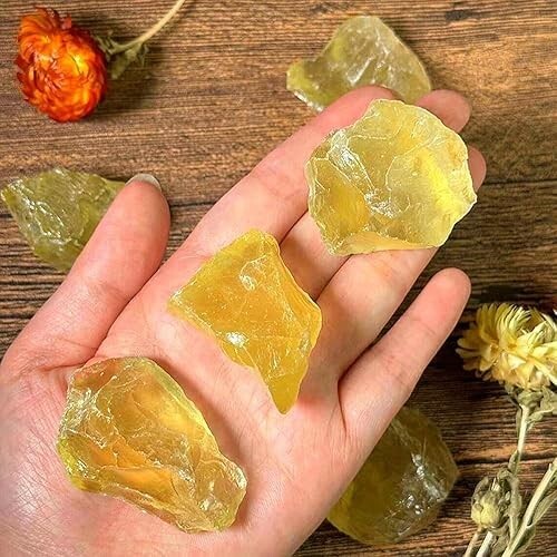 Natural Citrine Raw Stone Crystal Mineral Specimen Reiki Healing Energy Gifts