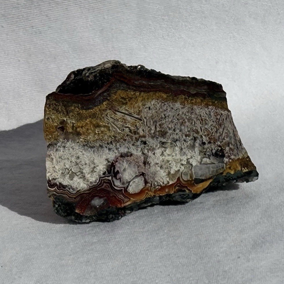POLISHED MEXICAN CRAZY LACE ~2.0 ounces/57 grams