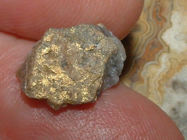 COLORADO GOLD QUARTZ SPECIMEN 1.34 GRAM U.S. LODE MINING