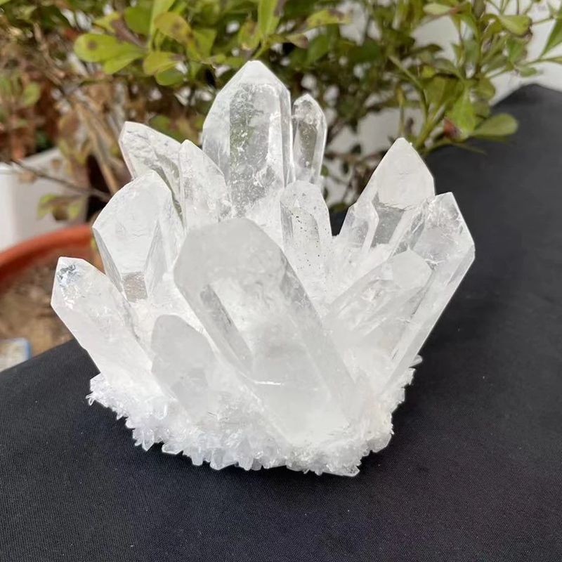 150g Natural Clear Quartz Crystal Cluster Mineral Druzy Geode Gemstone Specimens