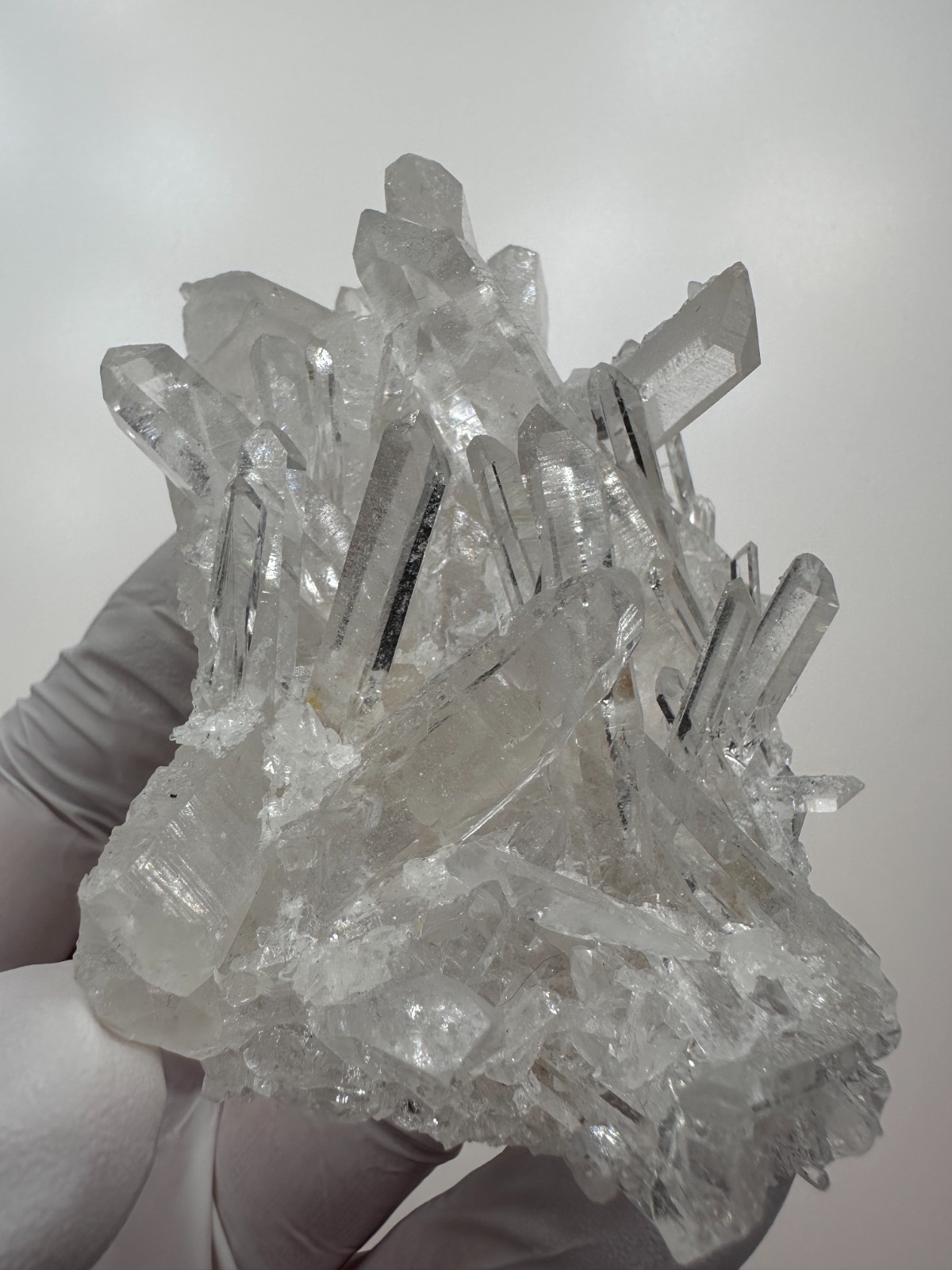 Top Quality Large Optical Clear Arkansas Quartz Crystal Cluster