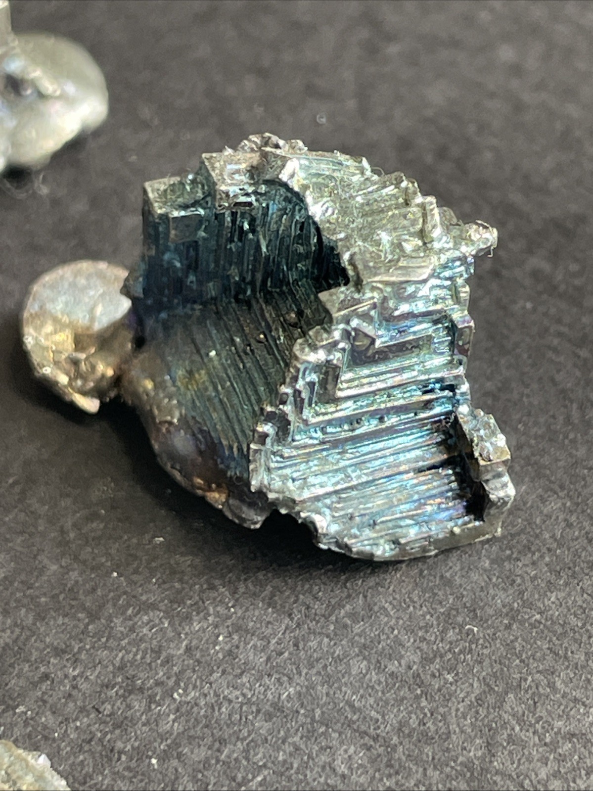 Bismuth Crystal Lot – 5 Pieces – Over 75 Grams.