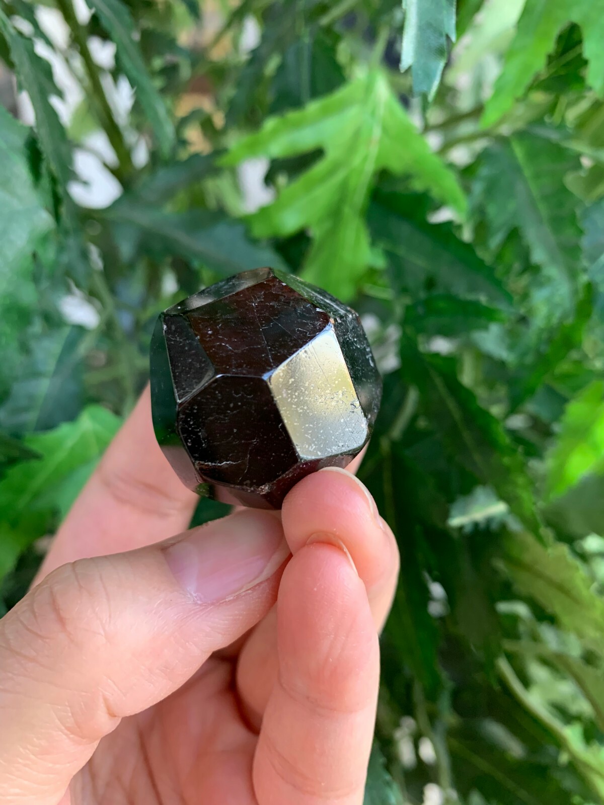 Large Almandine Garnet Faceted, 1″ to 1.5″ Polished Garnet Free Shape, Bulk Lot