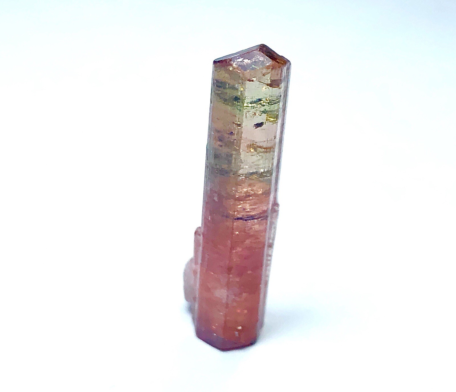 Beautiful an amazing naturel top quality bicolor tourmaline crystal