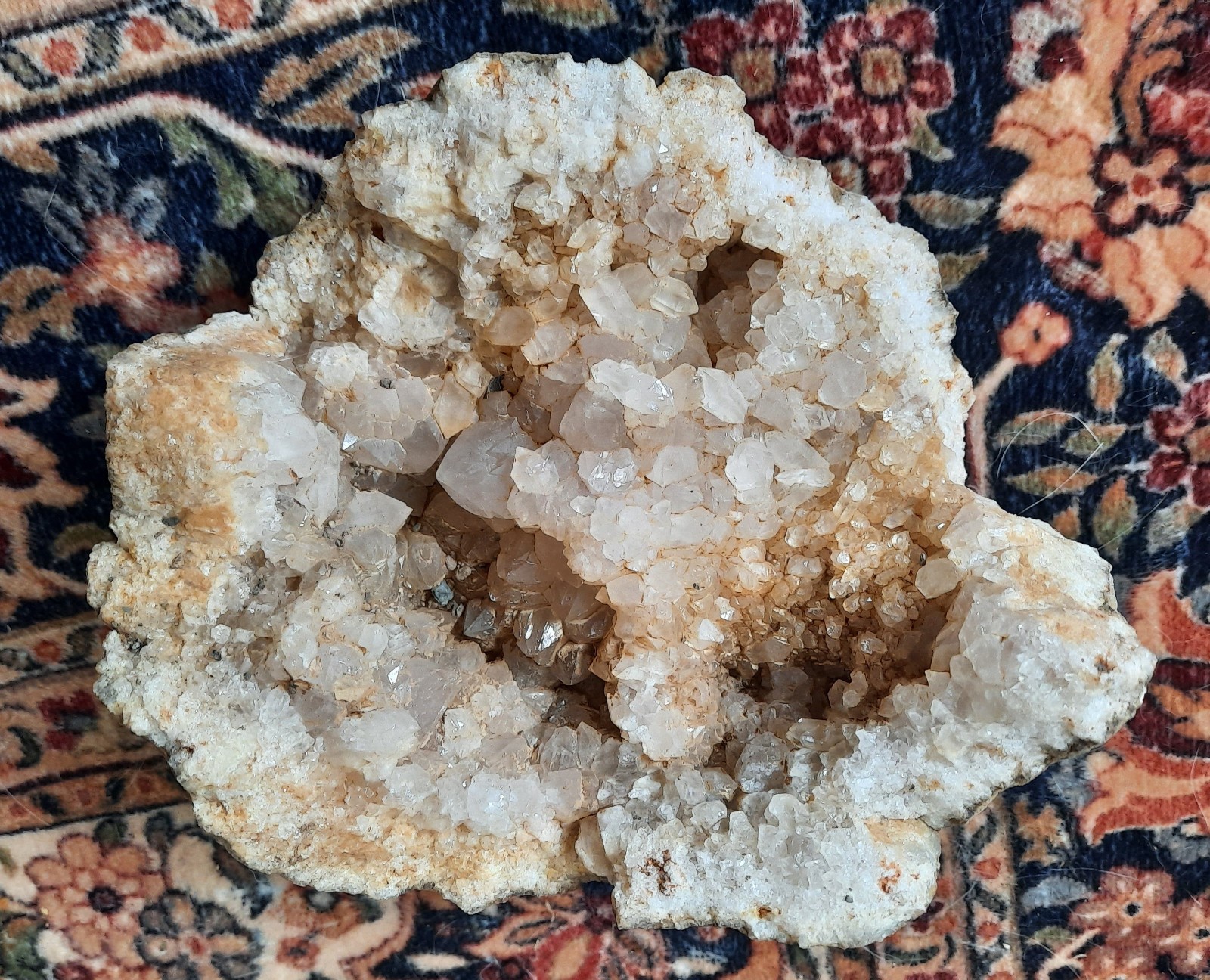 Kentucky Geode Fragment, Large Crystal Cluster. 3+ Pounds 6+ Inches