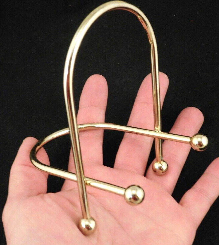 Easel Display Stand Medium Size Metal Gold/Brass Color