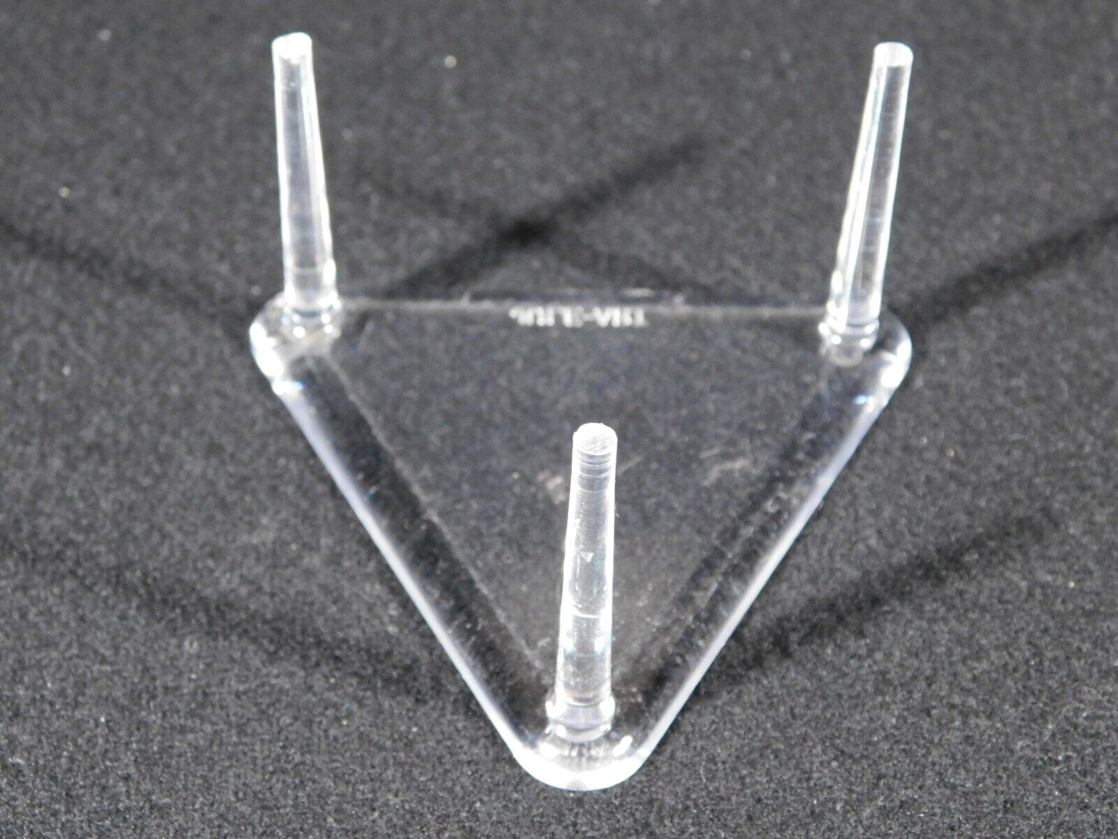 Display Stand Three Post Clear Lucite Medium Size