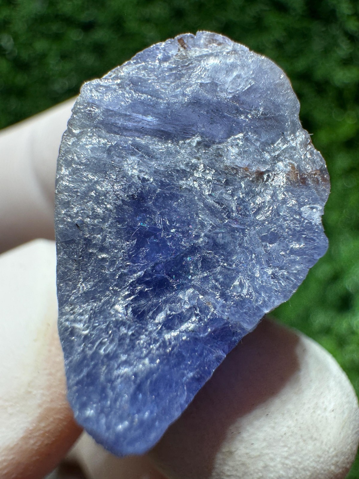 Lovely TANZANITE Crystal with COLOR CHANGE under yellow/white light / N432