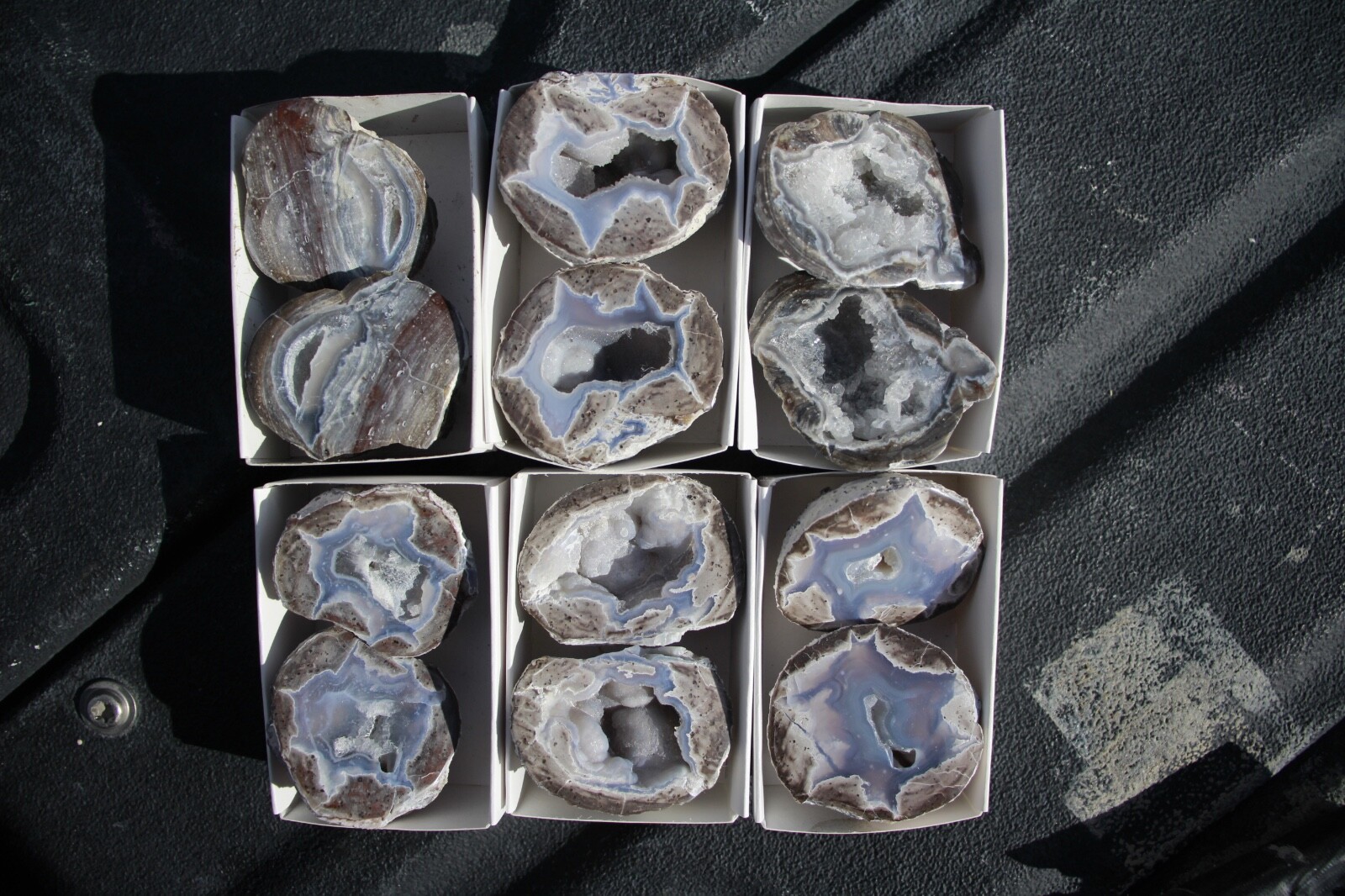 Bag of 50, Whole Dugway Geodes • 2.0″ – 2.5″ diameter