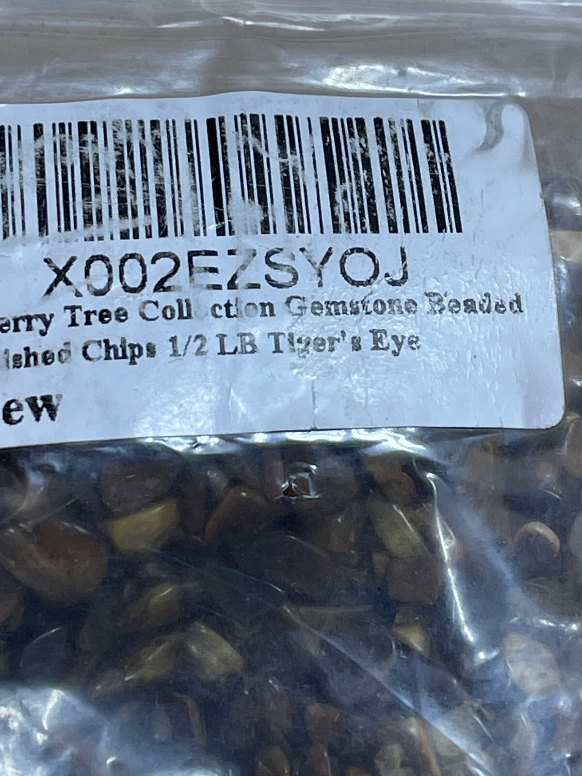 Cherry Tree Collection 1/2 Pound Polished Tumbled Gemstone Chips Tiger’s Eye