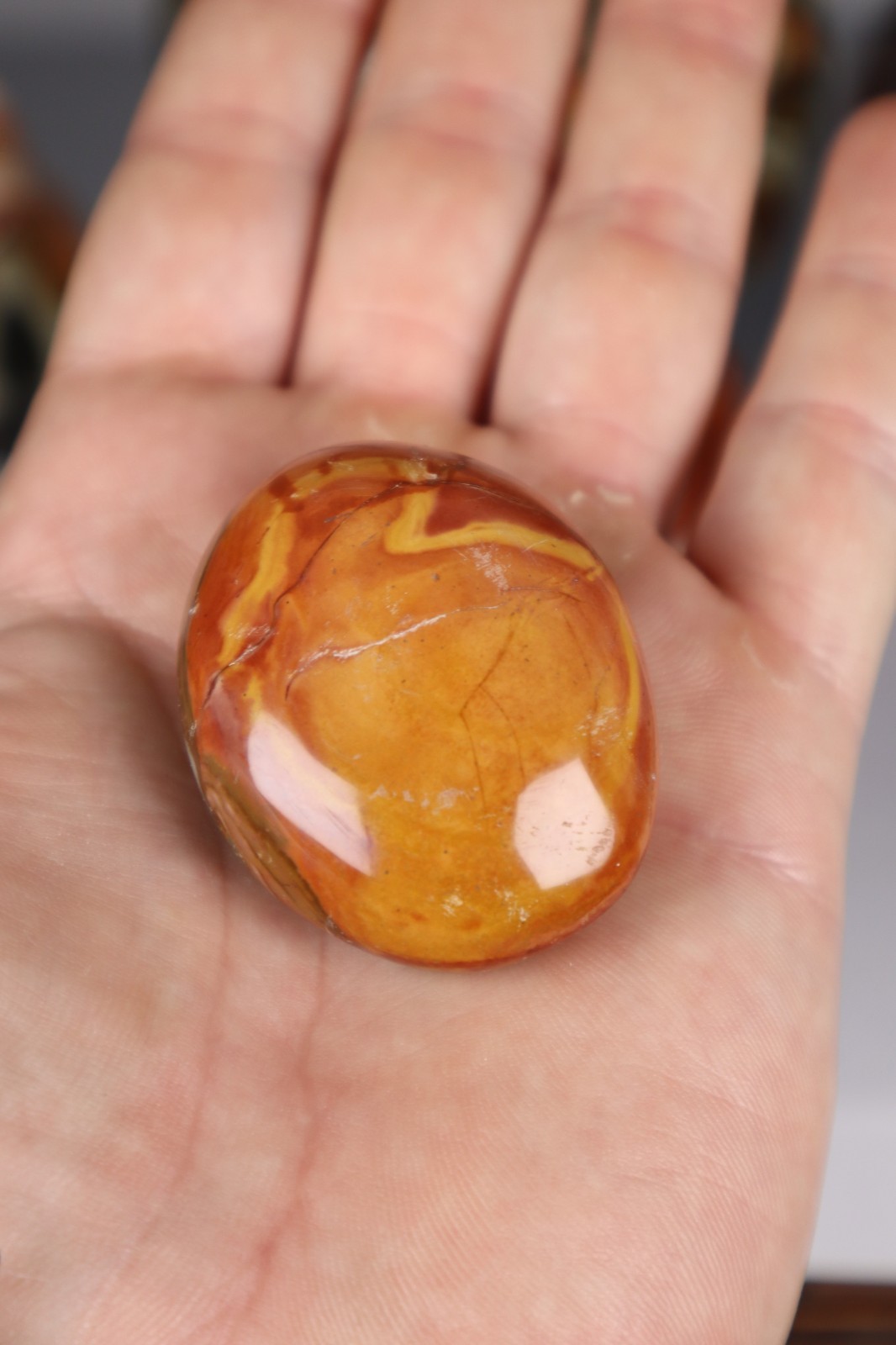 3.3kg POLYCHROME JASPER Freeforms Flames Palm Stones Crystal Collection bundle