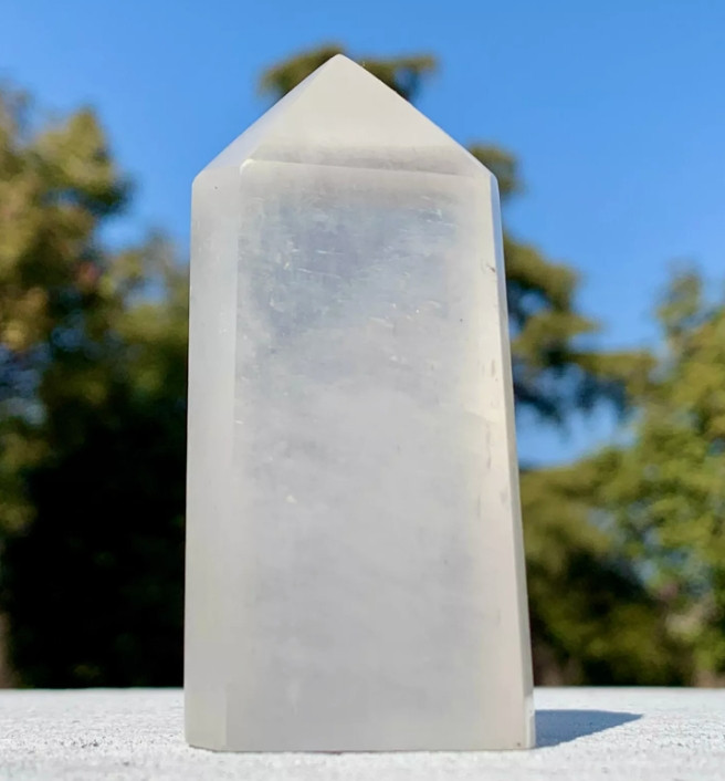 2025HOT! Natural Selenite Wand Crystal Point Stone Quartz Home Decor Gift