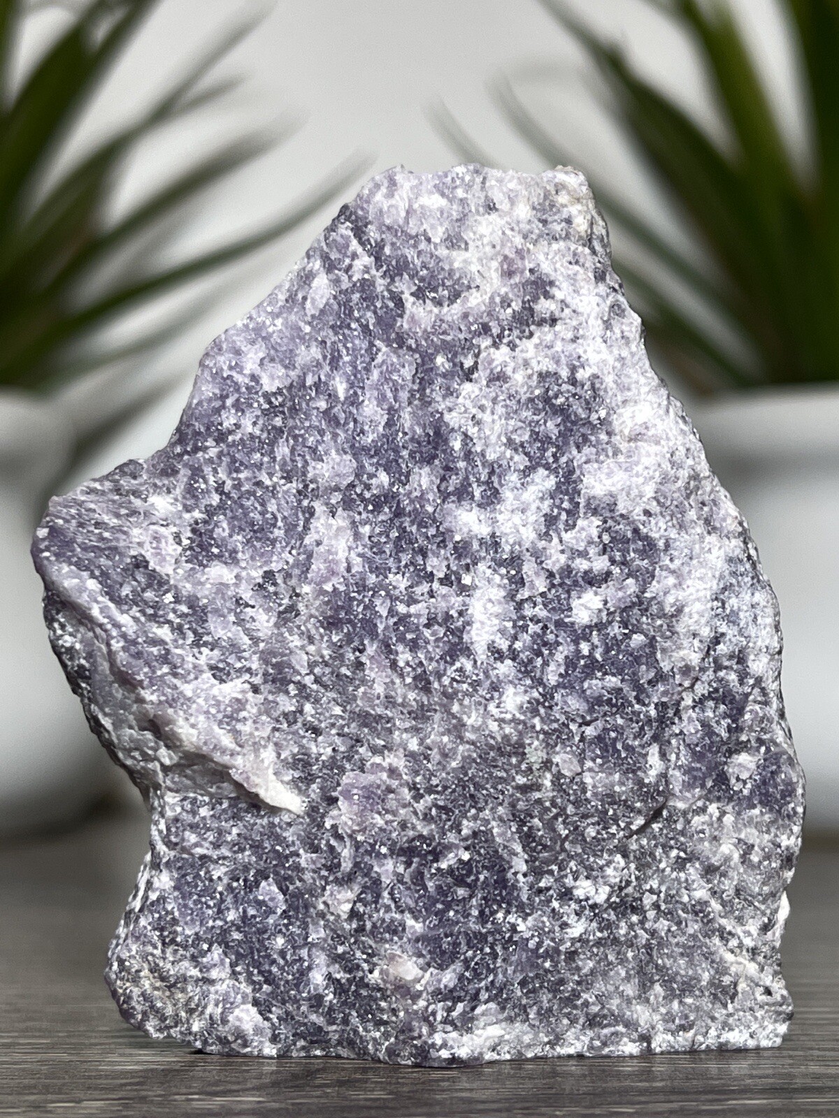 PURPLE LEPIDOLITE ROUGH – Mineral Specimen Mica Lavender Lilac Chakra Decor