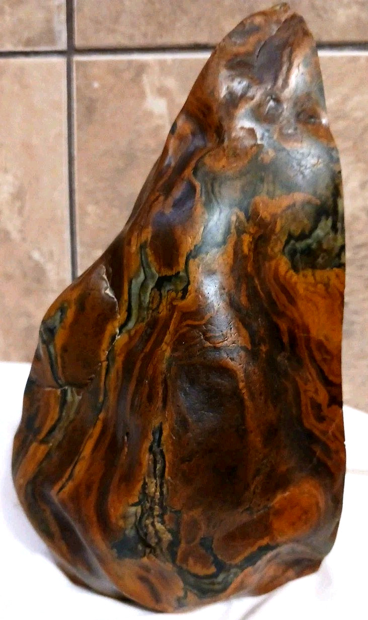 Wyoming Banded Iron Formation Crystal Polished Display Rock Quartz Genesis Stone