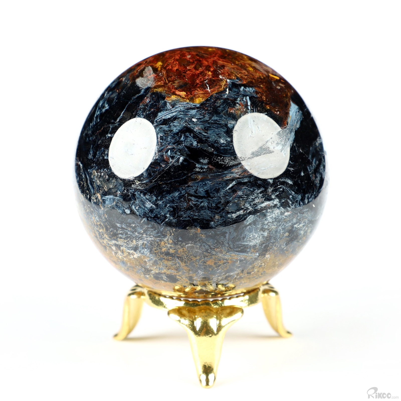2.0″ Pietersite Hand Carved Crystal Ball/Sphere, Crystal Healing