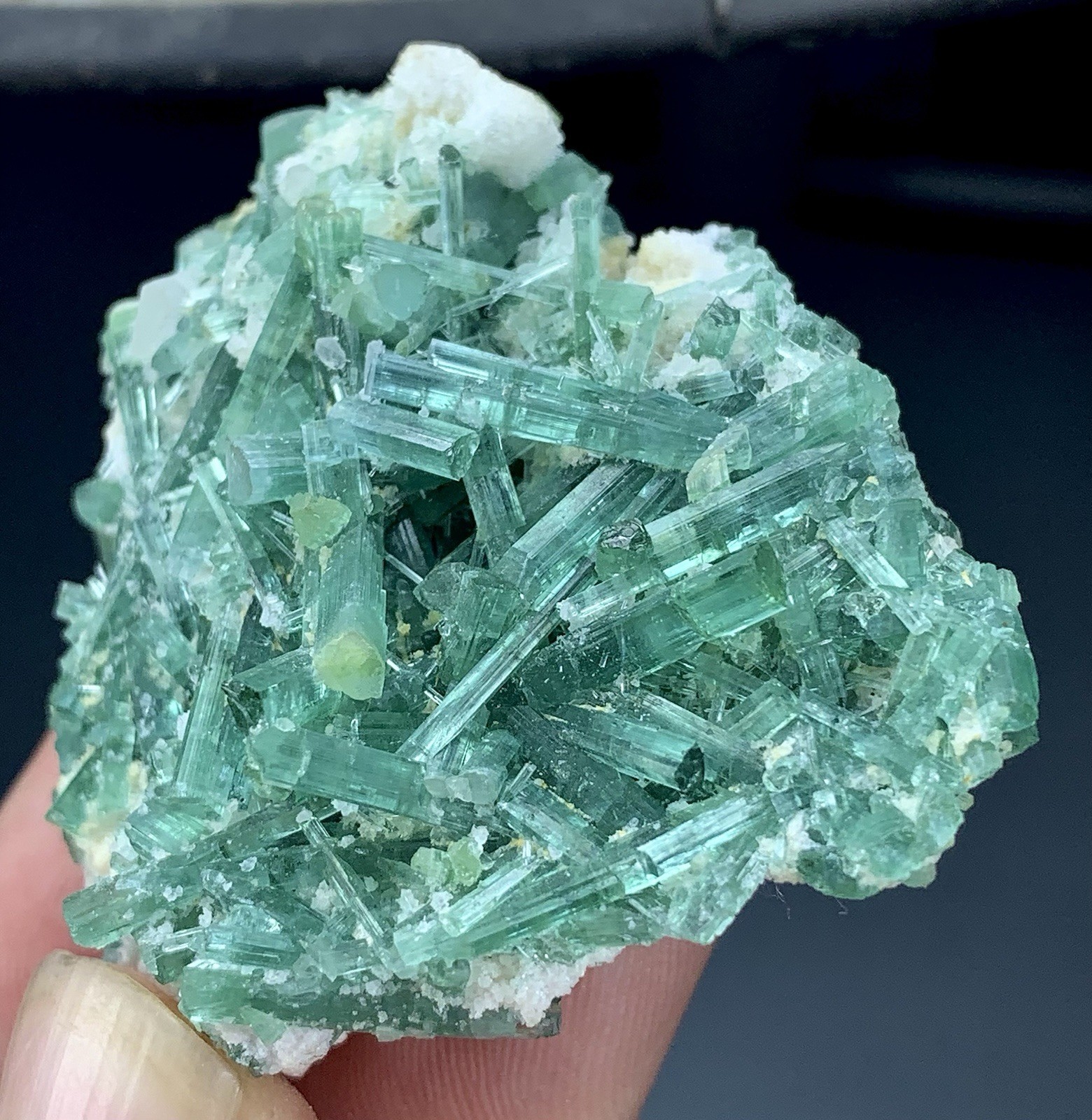 170 Cts Tourmaline Crystals Bunch With Specimen From Afghanistan.
