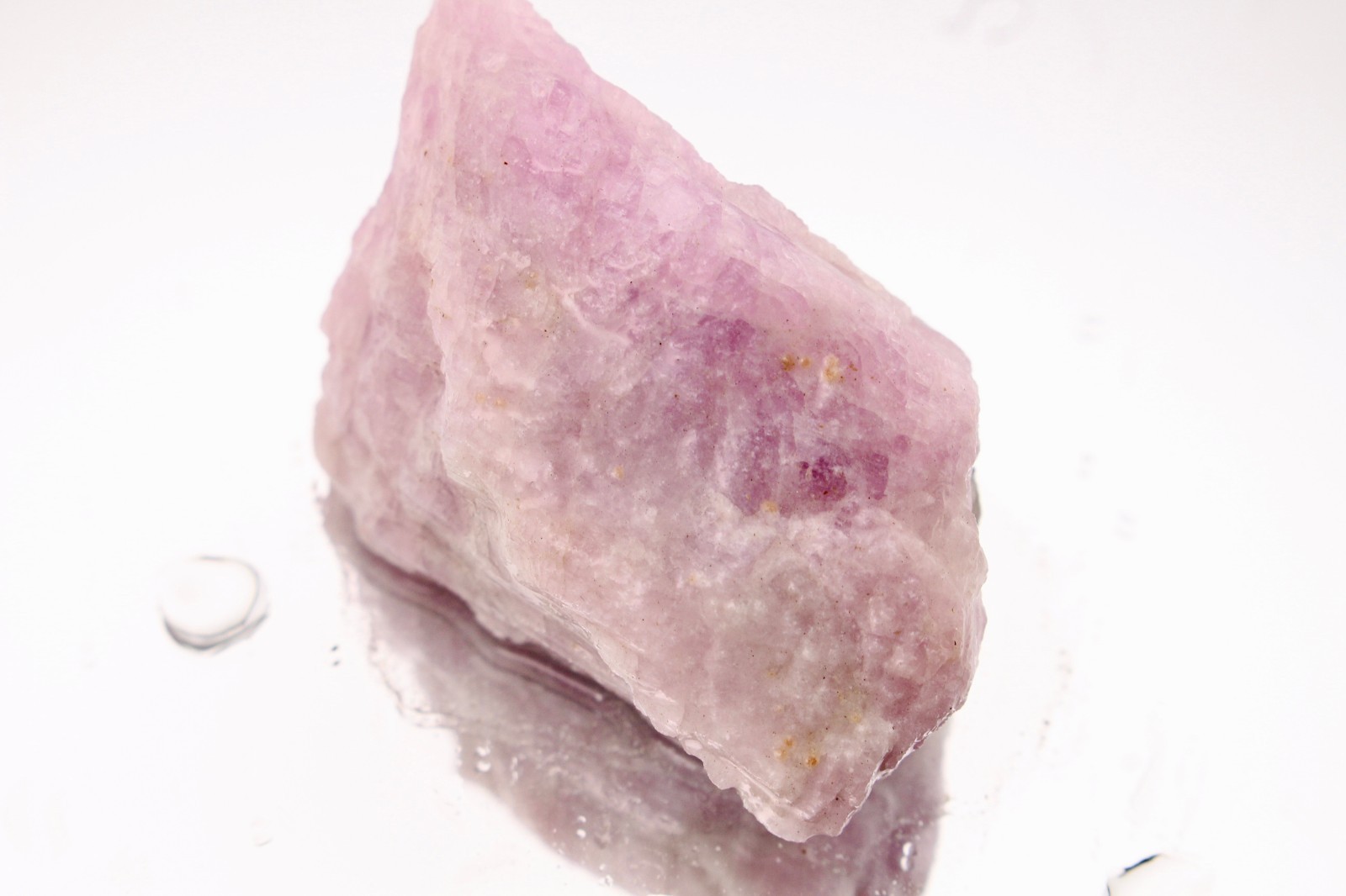 1.7oz UV ACTIVE Kunzite Nigeria Purple Lilac Raw Natural Rough Crystal Mineral