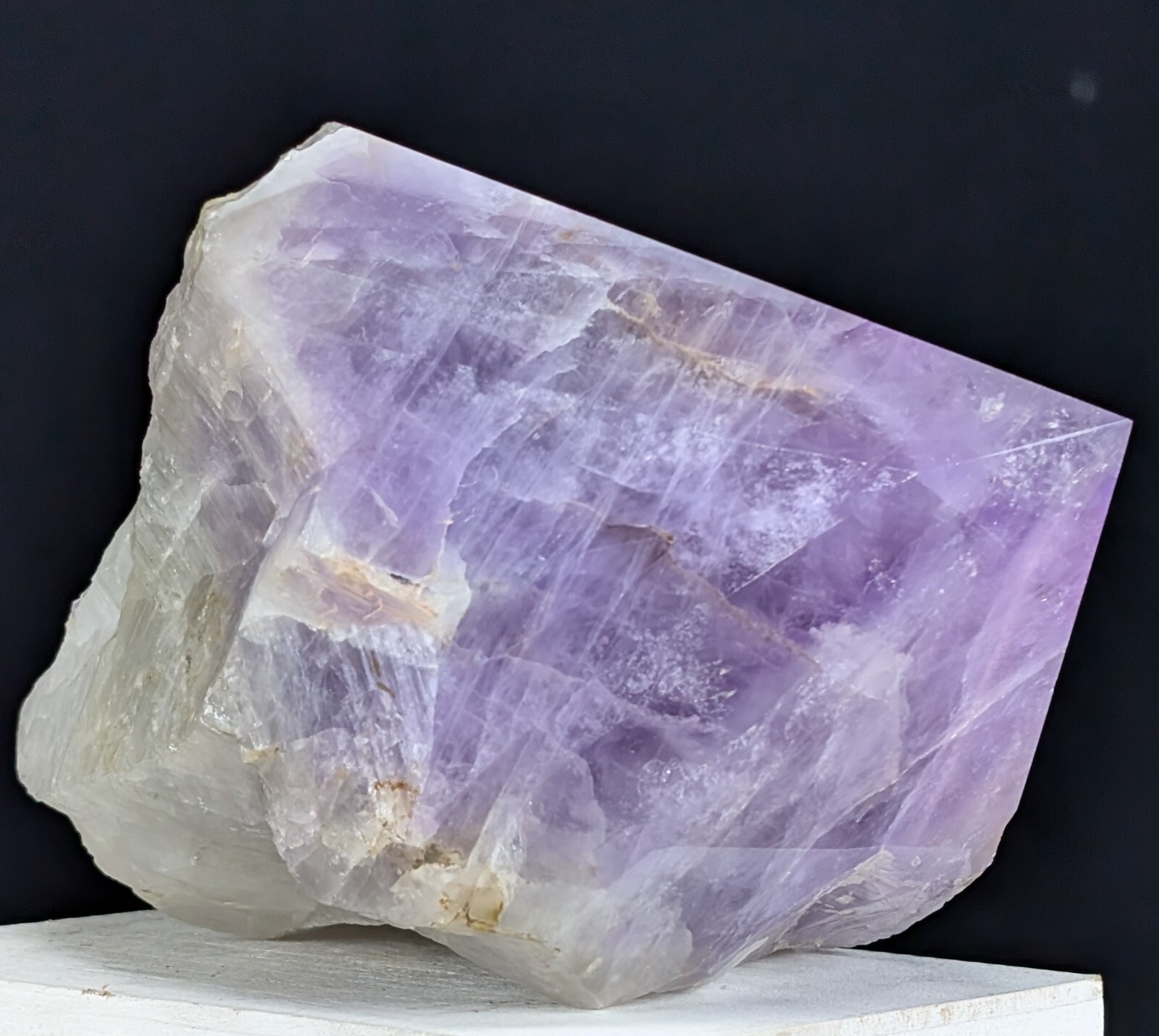 Amethyst Tower Polished Natural Point Raw Crystal Gemstone Chakra