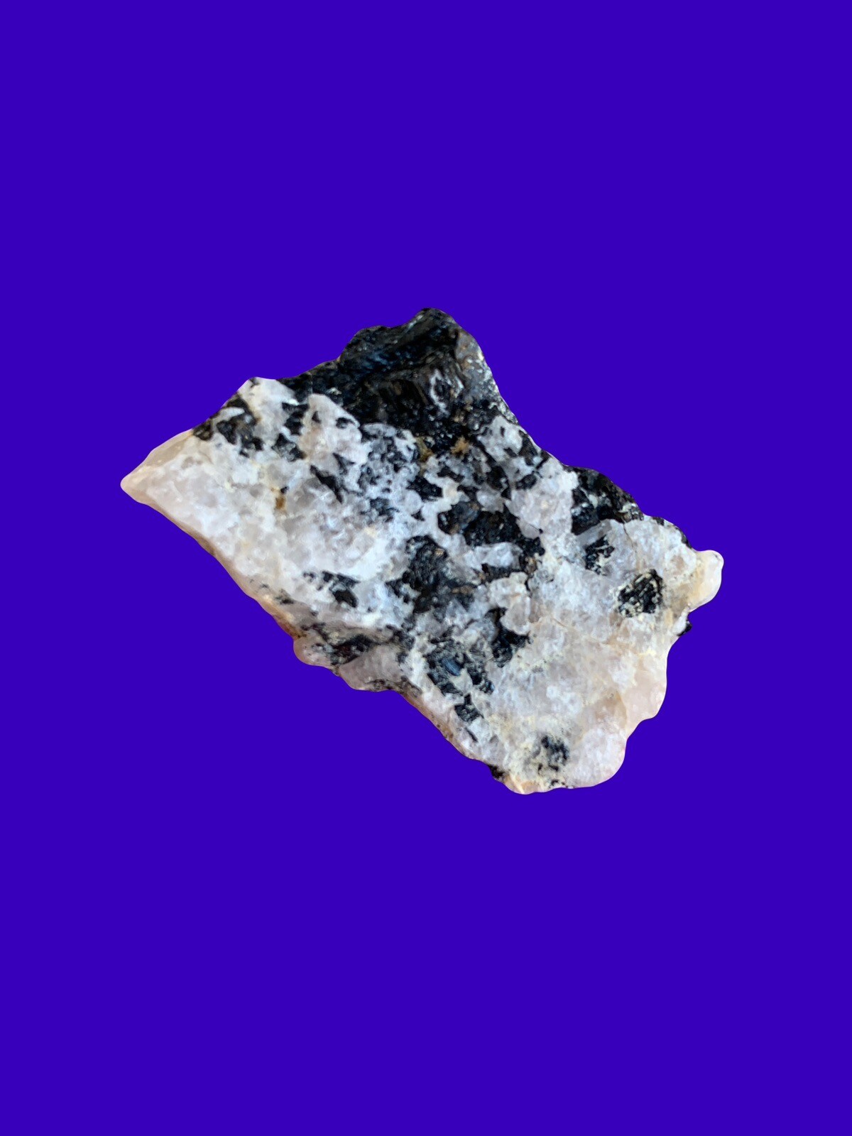 Golden Beryl (Heliodor)/Black Tourmaline. Crystals Gemstones Rocks Minerals